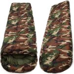 Sac de couchage - camouflage - 210x75cm - robuste - chaud - performances thermiques exceptionnelles