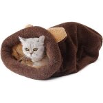 Sac de couchage pour chat doux et confortable lit chatpanier chat lit pour chatcorbeille pour chat niche ...