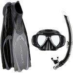 Sac cressi palau avec palmes masque et tuba - plonge sous - marine - adulte - mixte