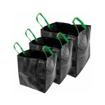 Sacs  dchets vgtaux - non spcifi - lot de 3 - 70 100 et 170 litres - imputrescible - tanche