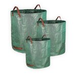 Sacs  dchets verts pour jardin. 3 tailles rsistants avec poignes - xxl - 500 litres - l - 300 litres ...
