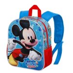 Sac à dos 3d - karactermania - mickey mouse - bleu - enfant - maternelle Sac à dos 3d - karactermania - mickey mouse - bleu - enfant - maternelle