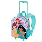 Sac à dos 3d à roulettes petit - disney princesses disney rainbows - multicolore - taille unique Sac à dos 3d à roulettes petit - disney princesses disney rainbows - multicolore - taille unique
