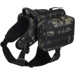 Sac  dos pour chiensac  dos de selle pour chienlger et amovible - impermableharnais avec poches amovibles ...