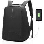 Sac à dos coolbeel avec charge usb résistant à leau pour ordinateur portable 156 - noir Sac à dos coolbeel avec charge usb résistant à leau pour ordinateur portable 156 - noir