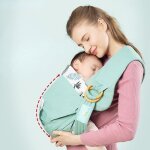 Sac  dos coton pour bb portebb charpe anneau de scurit pour nouveaun sacoche kangourou confortable ...