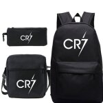 Sac  dos - sac  dos cristiano ronaldo cr7 pour garons et filles 3 pices - ensemble sac  dos de sport ...