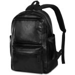 Sac  dos en cuir pu pour homme - noir - taille 29cm x 15cm x 43cm - 20 - 30 l