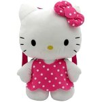Sac  dos - cyp brand - hello kitty - peluche - blanc - produit officiel