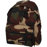 Sac � dos eastpak padded zipplr camo - sac � dos embl�matique avec rangement astucieux et housse matelass�e ...