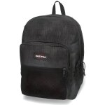 Sac  dos - eastpak - pinnacle - gris fonc - 17 pouces - rembourr et spacieux