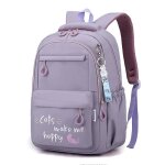 Sac � dos ecole pour filles - funmoon - violet - grande capacit� - style d�contract� - coll�gien