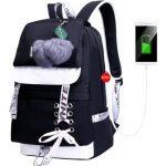 Sac  dos femme college scolaire sac toile sac  dos sac cole ado fille cartable collge sac dcole ...