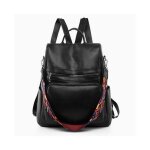 Sac � dos femme mtowsuc mode vintage noir anti - vol sacs � bandouli�re pu cuir d�cole