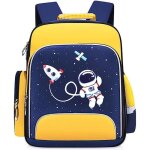 Sac � dos astronaute pour enfants sac d�cole primaire nylon l�ger imperm�able cartable scolaire jaune ...