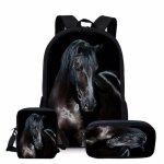 Sac � dos - findpitaya - cheval - 30x15x40cm - imperm�able - confortable - enfant gar�on