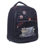 Sac à dos - harry potter - wizarding world - 42 cm - 2 compartiments - noir Sac à dos - harry potter - wizarding world - 42 cm - 2 compartiments - noir