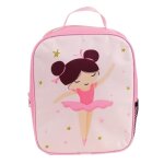 Sac  dos isotherme enfant - jemini - ballerine - rose - 5 l - bretelles rglables