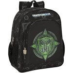 Sac  dos junior avec roulettes - transformers - rescue bots - blanc