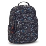 Sac  dos - kipling - seoul college - 44 cm - jungle fun race - mixte enfant