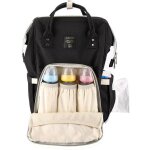 Sac  dos  langer bb tanche en oxford avec matelas  langer 3 poches isothermes poignes fixes sur ...