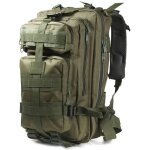Sac � dos militaire 3p - arm�e verte - sac de sport de 30p pour le camping voyage randonn�e p�destre