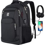 Sac  dos ordinateur 173 pouces avec usb charging port rsistant  leau sac a dos pc portable et sac ...