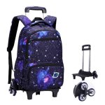 Sac  dos  roulette - zgeer - trolley bag tanche - grande capacit - ciel etoile