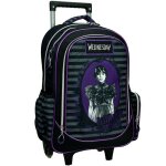 Sac � dos � roulettes mercredi violet 46 cm trolley - wednesday