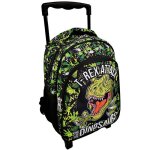 Sac  dos  roulettes dinosaure t - rex 31 cm trolley maternelle