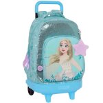 Sac  dos  roulettes la reine des neiges hello spring - trolley 45 cm