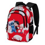 Sac  dos running plus - disney lilo et stitch kiss - rouge - taille unique