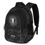 Sac  dos running plus - mercredi chains - noir - taille unique