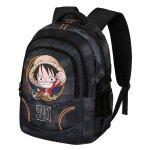 Sac  dos running - one piece - noir - taille unique - 3 compartiments - poches latrales en filet