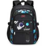 Sac  dos scolaire - impermable - garon - 32x21x42cm - bandes rflchissantes - antidrapant