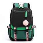 Sac à dos scolaire en nylon imperméable cartable primaire sacs décole collége garcon / fille usb port ... Sac à dos scolaire en nylon imperméable cartable primaire sacs décole collége garcon / fille usb port ...