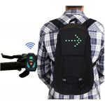 Sac à dos de sécurité pour vélo avec indicateurs de signal led arrière sac à dos réfléchissant avec feux ... Sac à dos de sécurité pour vélo avec indicateurs de signal led arrière sac à dos réfléchissant avec feux ...