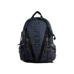 Sac � dos superdry homme mountain tarp graphic bleu synth�tique