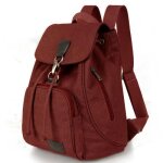 Sac  dos en toile cartable vintage homme femme grande capacit multifonctionnel pour travail voyage ...