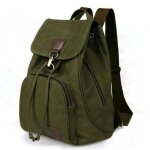 Sac  dos en toile cartable vintage homme femme grande capacit multifonctionnel pour travail voyage ...