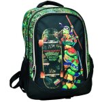 Sac � dos - tortue ninja - mod�le skate - 43 cm - 2 compartiments - enfant mixte