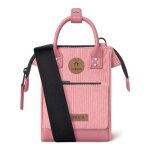 Sac � �paule bandouli�re - cabaia - adventurer recycled velvet nano bag - gold coast (rose) - 13x19x7 ...