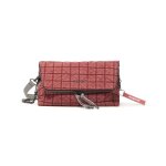 Sac � �paule bandouli�re - desigual - normandia venecia - rouge - 29x16x10 cm - aimant�e