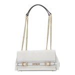 Sac  paule - guess - sestri convertible xbody flap bag - cuir synthtique - couleur crme - 610 g