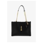 Sac d�paule - guess - james - simili cuir - noir - bandouli�re m�tal