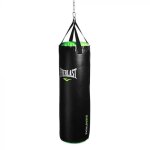 Sac de frappe lourd plein everlast nevatear bilingual everstrike - black - 30 kg