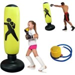 Sac de boxe gonflable - non spcifi - 160 cm - pvc cologique - jaune - mixte