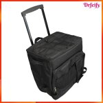 Sac glaci�re � roulettes - akozon - 43l - tissu oxford 600d - roulettes silencieuses - multi - compartiments ...