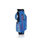 Sac de golf 2 en 1 jucad aqualight - bleu / rouge - tu