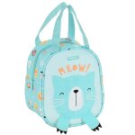 Sac goûter isotherme chat 22 cm - blanc - enfant - synthétique Sac goûter isotherme chat 22 cm - blanc - enfant - synthétique